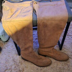 Pink Boots over the knee